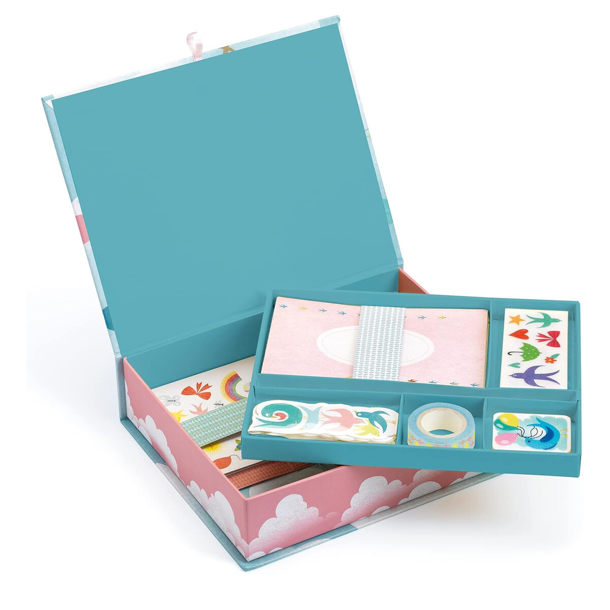Caja de papelería Charllotte Lovely Paper Djeco 