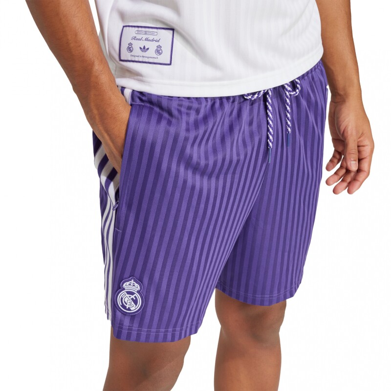SHORT DEPORTIVO REAL MADRID TERRACE Lavander