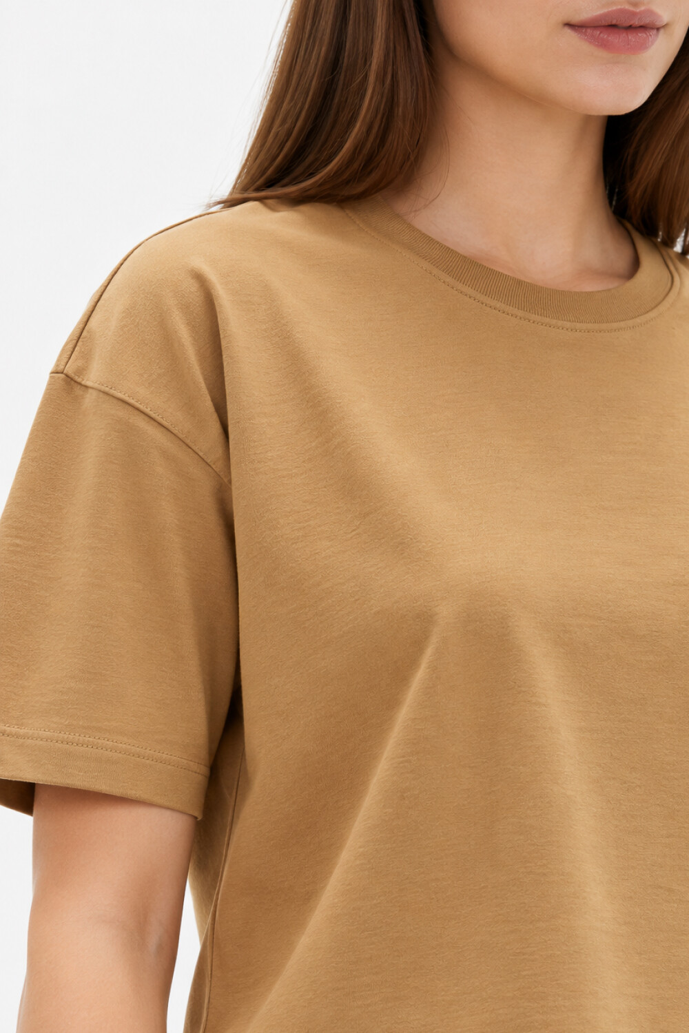 Remera Solisa Beige Oscuro