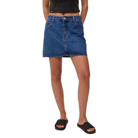 Pollera Rusty Junie Azul