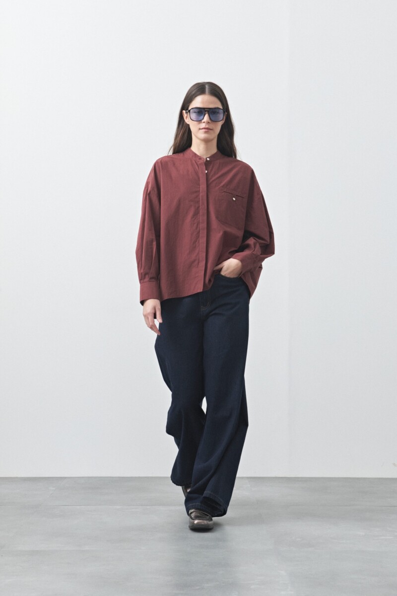 CAMISA BENETH Borra de Vino