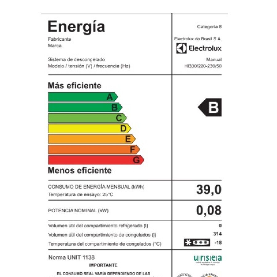 Freezer Horizontal Inverter 320 Litros Electrolux HI330 Freezer Horizontal Inverter 320 Litros Electrolux HI330