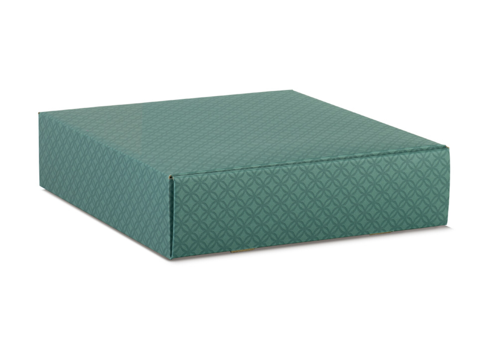 Caja rígida 4 botellas 34x37x9 - 36737 - MATELASSE EUCALIPTO 