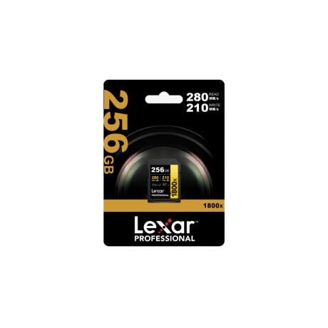 Memoria Sdxc Lexar Pro 1800X 256GB Uhs-ii Gold Series 001