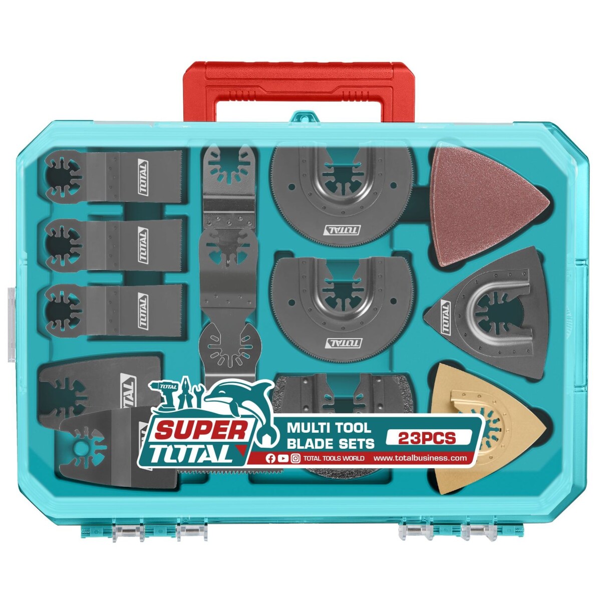 Set De 23 Accesorios Para Sierra Multifunción 