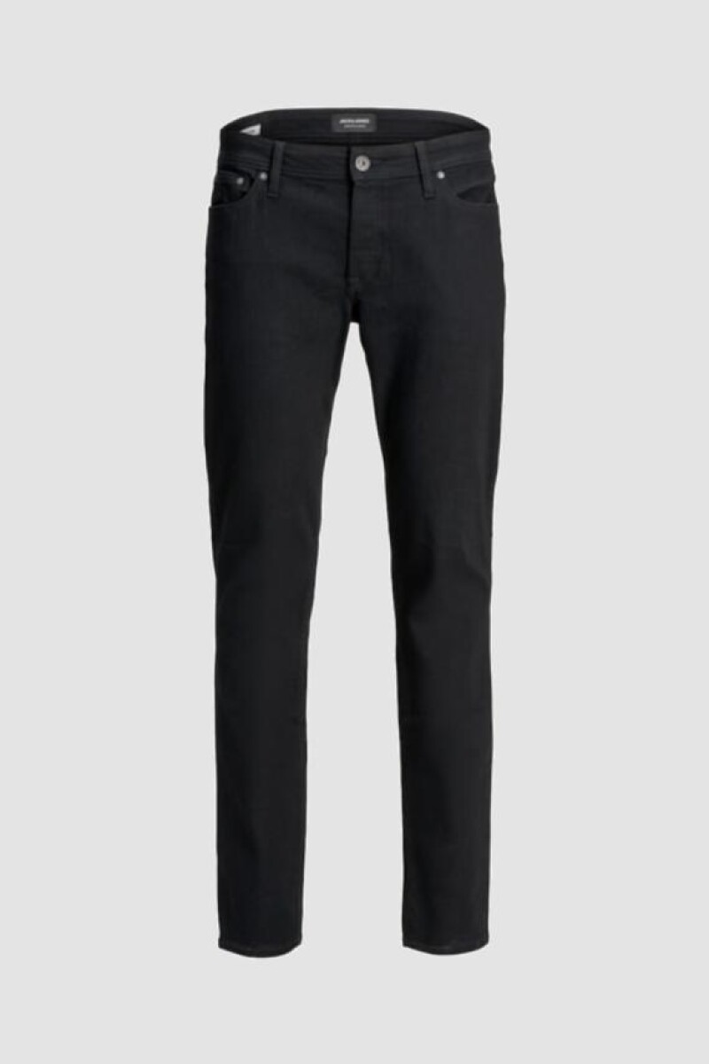 Jeans Slim Fit Negro, Modelo Cinco Bolsillos Black Denim