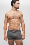 Boxer EGO Elastico Ancho Gris Plomo