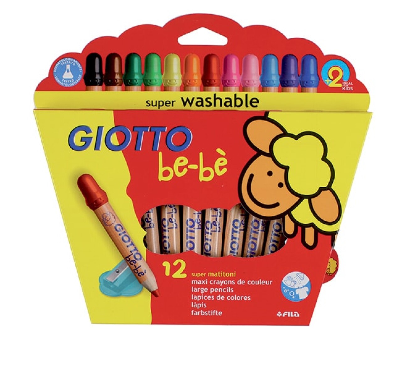 Lapiz GIOTTO BEBE x 12 