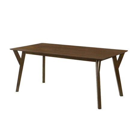 JUEGO DE COMEDOR 1+6 MADERA MARRON IRINA