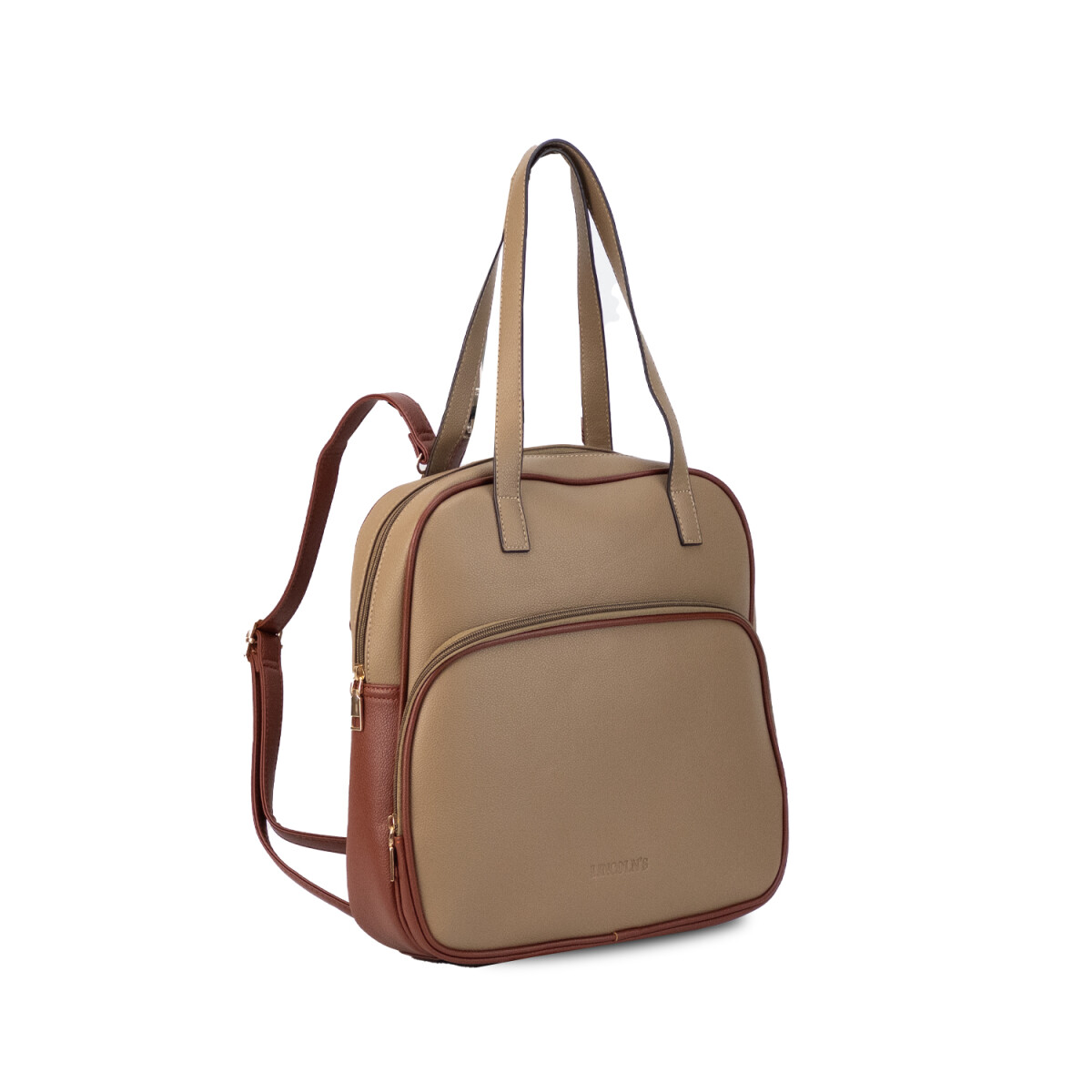 MOCHILA CLARA - TOPO C/BORDEAUX 