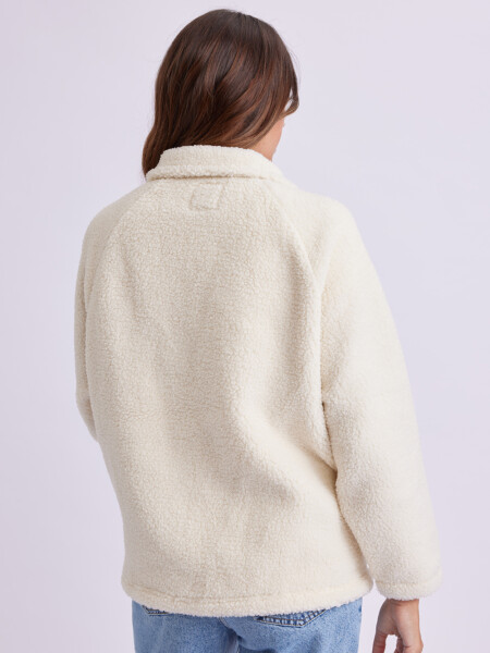 Campera Sherpa Crudo