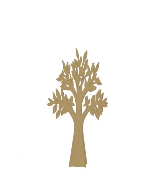 Árbol cartón Olmo 58,5 cm - Madera Árbol cartón Olmo 58,5 cm - Madera