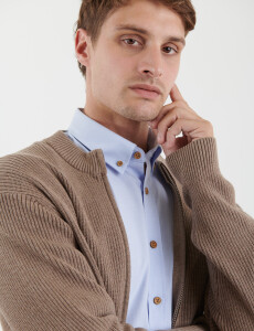 470453 CARDIGAN HARRY Tostado