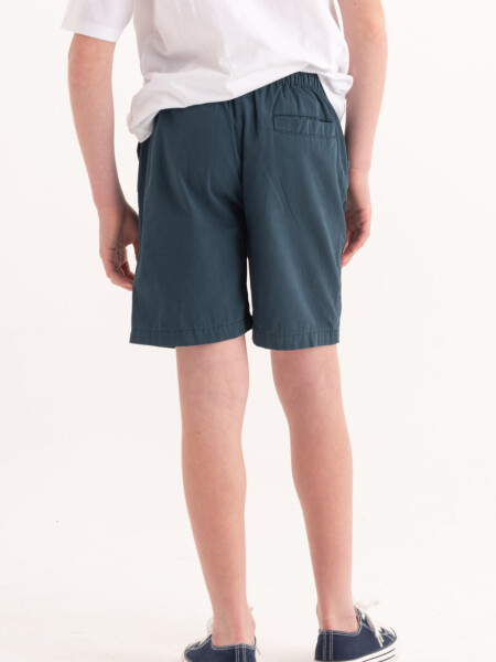Short liso Azul