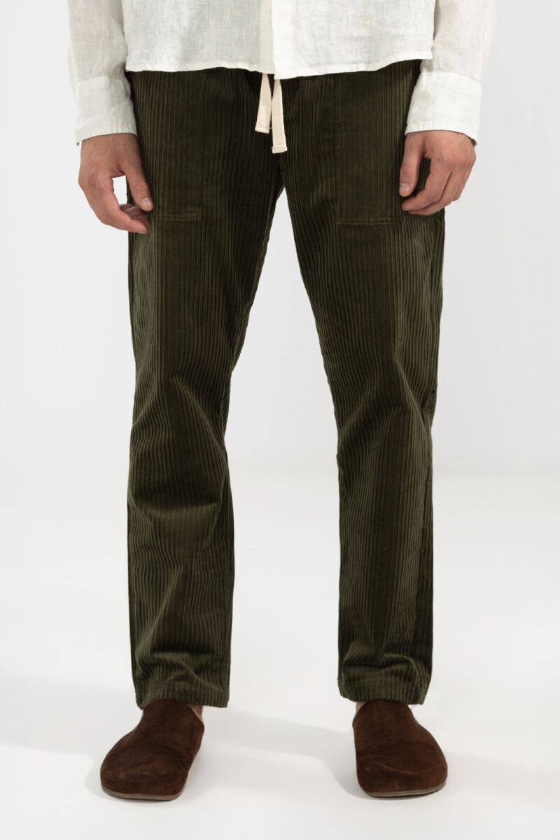 SANTI PANTS Oil Green