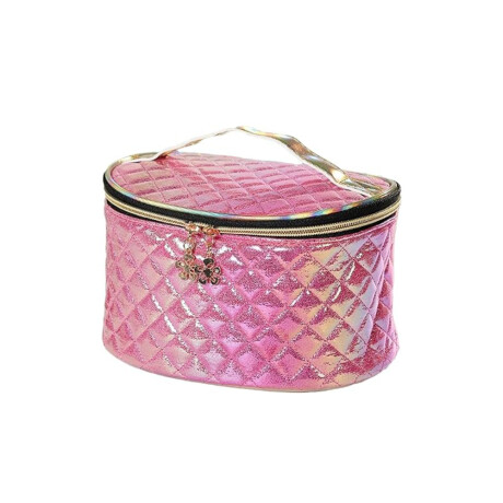 Necessaire Tornasolado Rosa