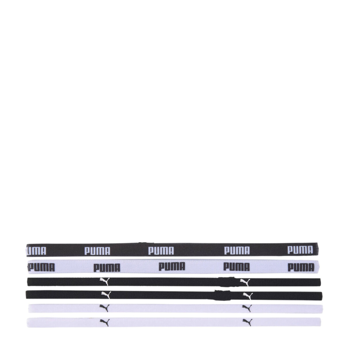 Vincha Puma Sport 6 - Blanco - Negro 