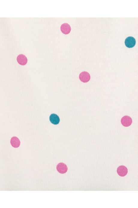 Set tres piezas pijama con pie, pantalón y body manga larga de algodón Sin color