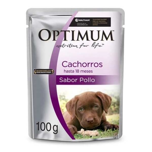 OPTIMUM DOG WET PUPPY 100G OPTIMUM DOG WET PUPPY 100G