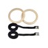 Anillas Gimnasia Calistenia Set X2 Olimpicas Madera Correas Con Hebillas Metalicas Imback Anillas Gimnasia Calistenia Set X2 Olimpicas Madera Correas Con Hebillas Metalicas Imback