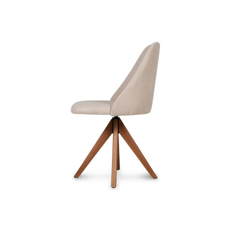 Silla Giratoria Karol 141- Tela Microfibra 228 (Beige)