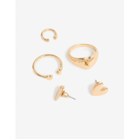 Bijou Set Metal Dorado