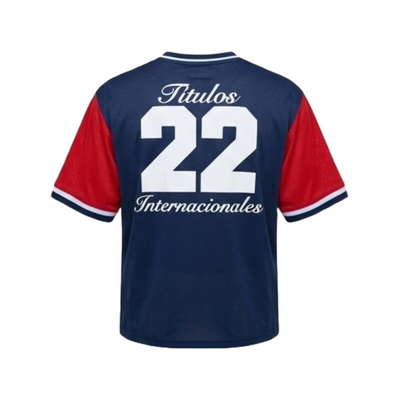 Remera Umbro Match Nacional Blue Red