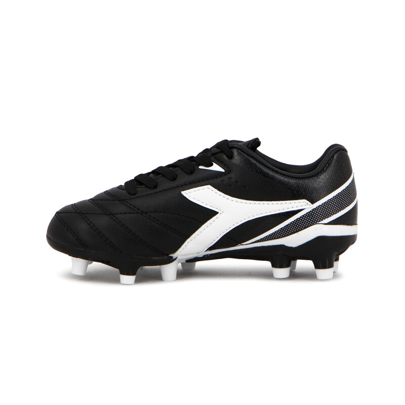 Diadora Futbol Tifosi MD Kids - Negro-Blanco Negro-Blanco