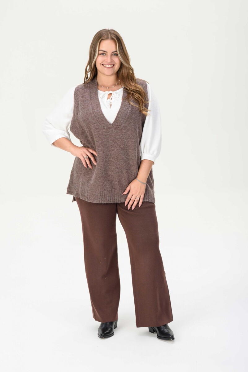 Chaleco Equilibrio - Chocolate 