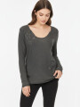 Remera Loryth Gris Oscuro