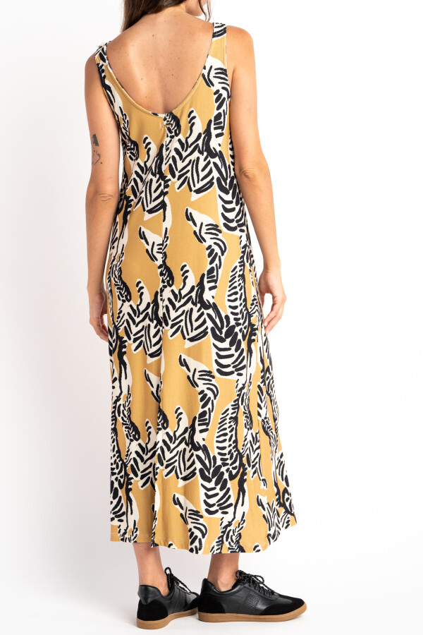 Vestido Camel