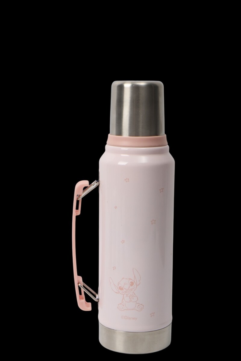 Termo DLS7219 Stich 1L Acero Inoxidable Universo Binario - ROSADO 