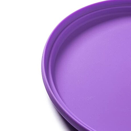 Frisbee silicona playa violeta