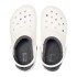 Classic Lined Clog - Unisex White/grey