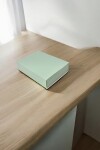 Caja 13 tipo caja fosforo 10x14x3 cm. VERDE AGUA