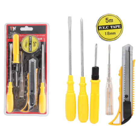 Set de herramientas 6 piezas Set de herramientas 6 piezas