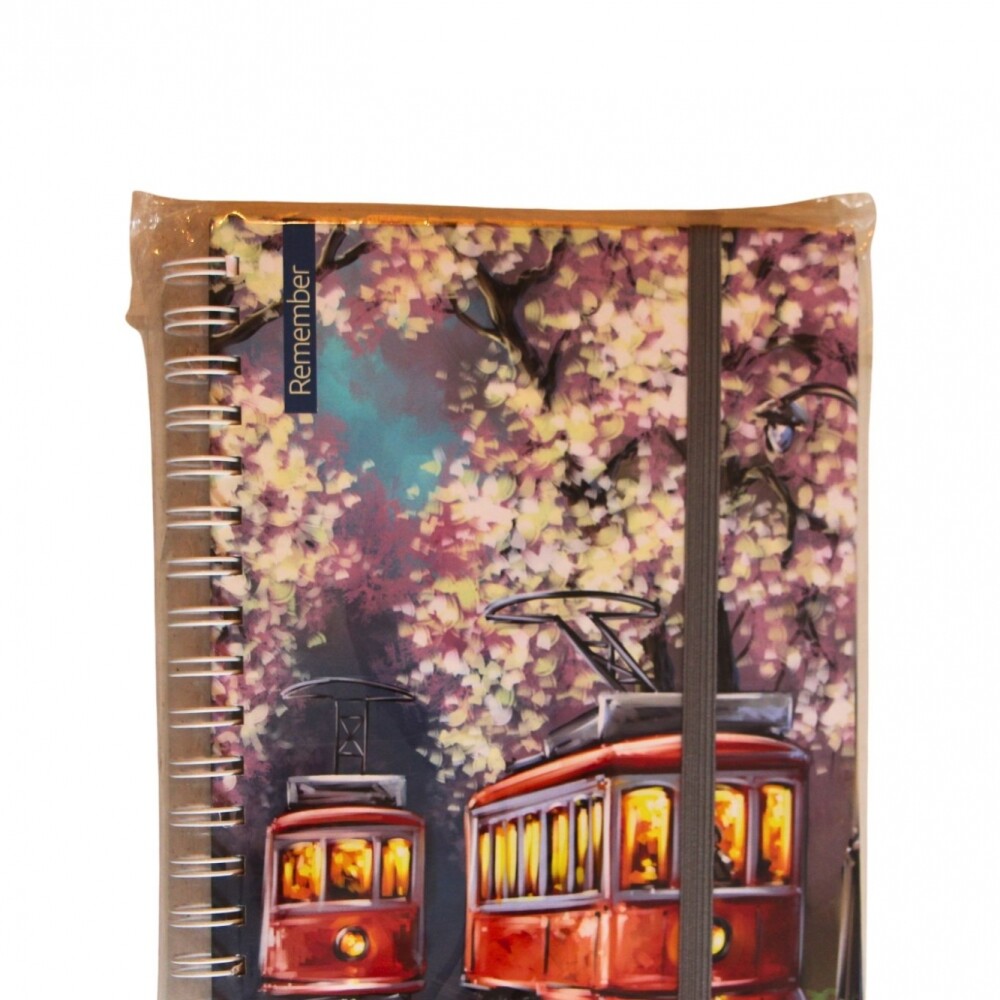 CUADERNO REMEMBER PRINT 17X23 TAPA TRANVIA