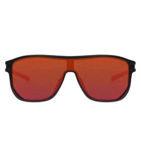 Lentes de Sol Chilli Beans Serra Cuadrados Negro-Rojo