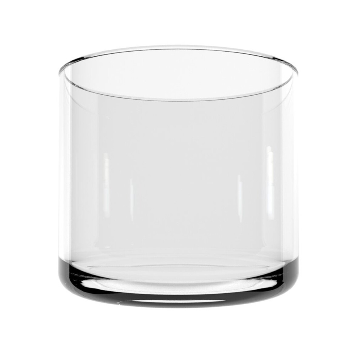 FLORERO 670ML ROUND EK12 GLASSIA D10.5x9CM 