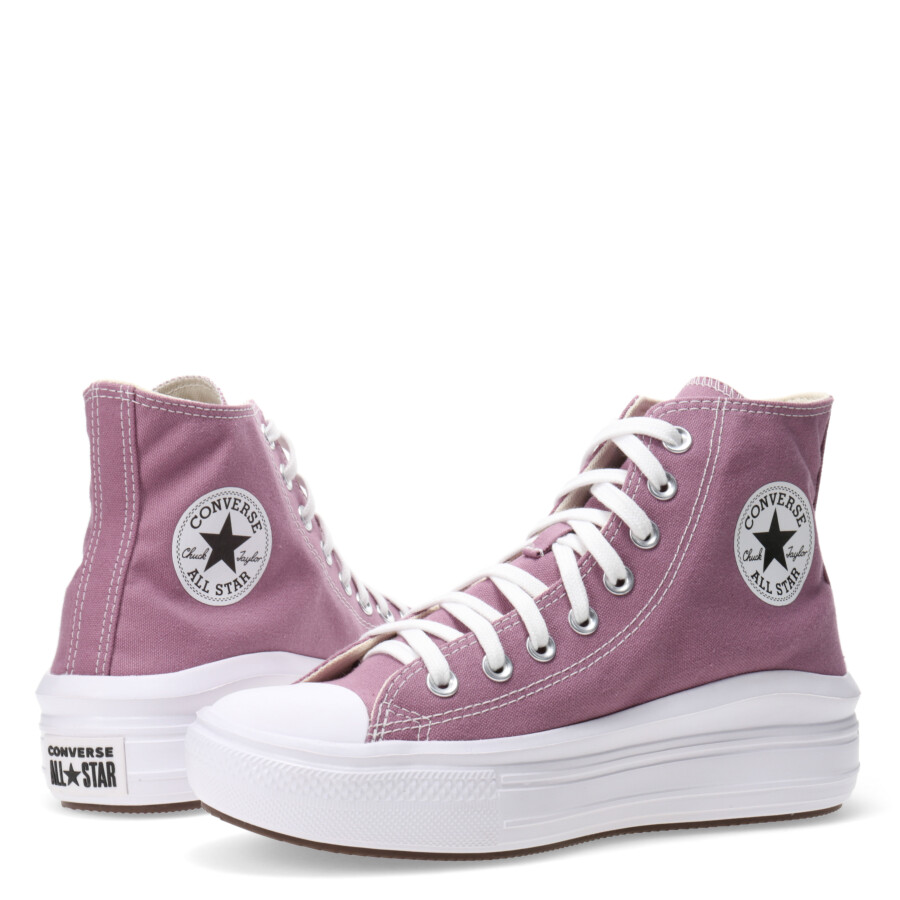 Championes de Mujer Converse Plataforma Chuck Taylor Move Lila