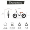 Bicicleta de equilibrio ligera Charlie Silver de 10" Chillafish Bicicleta de equilibrio ligera Charlie Silver de 10" Chillafish