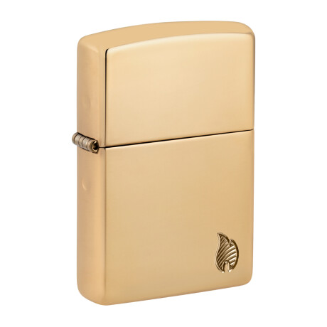 Encendedor Zippo Dorado C/diseño 0