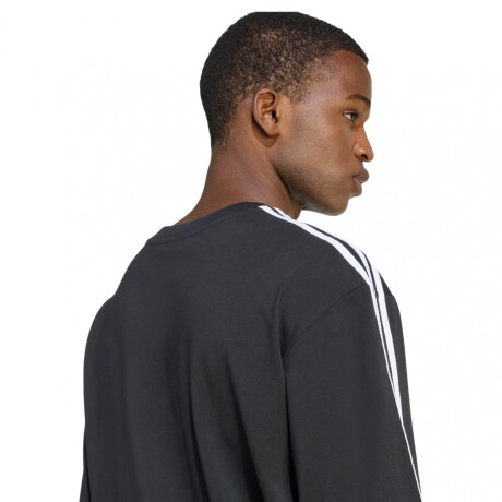 REMERA adidas 3 STRIPE TEE Black