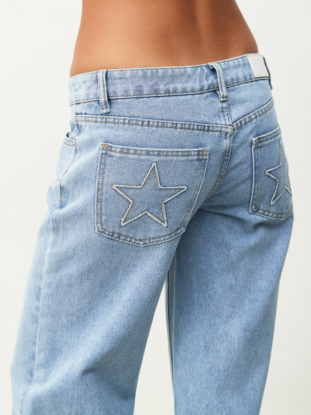 JEAN STAR AZUL CLARO