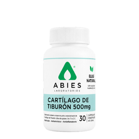 Cartílago de Tibrón 500g 30 cap ABIES Cartílago de Tibrón 500g 30 cap ABIES