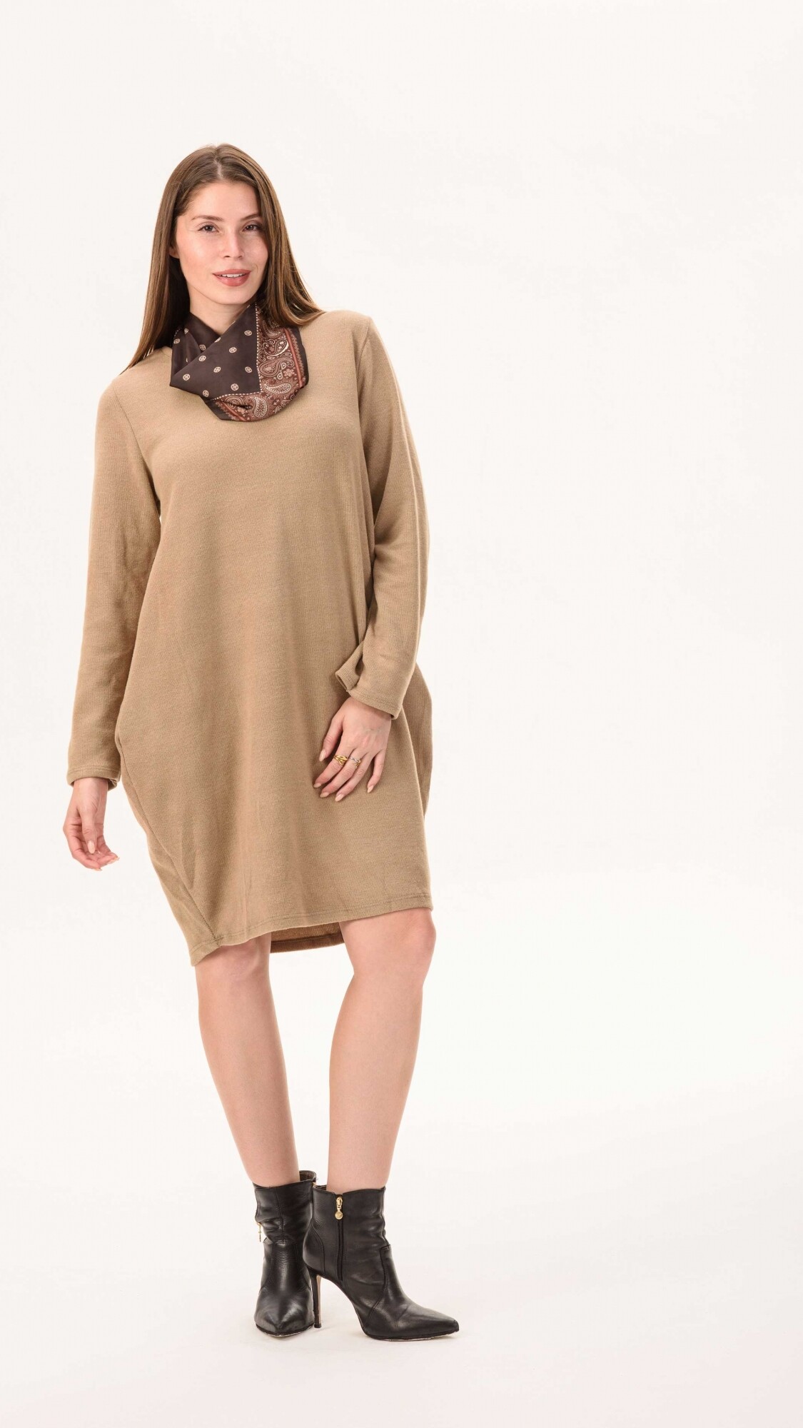 vestido Niza beige