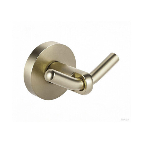 PERCHA EN LATON - COLOR ORO CEPILLADO 000