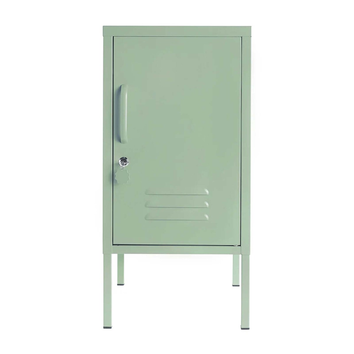 MESA LATERAL 1P - METAL VERDE OLIVIA 