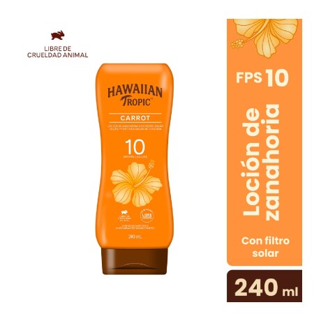 Protector Bronceador Hawaiian Tropic de Zanahoria F10 240ml Protector Bronceador Hawaiian Tropic de Zanahoria F10 240ml
