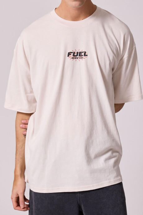 T-SHIRT CICLE DIXIE Marfil